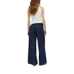 Jeans Regular Fit Hohe Taille Extra Weite Beine Damen s.Oliver image-5