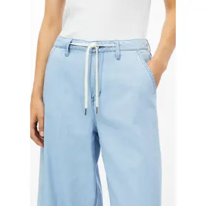 Jeans Regular Fit Hochbund Extra Weites Bein 100% Baumwolle Damen s.Oliver image-3