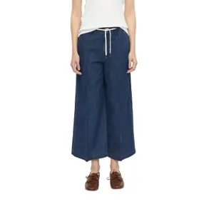 Jeans Regular Fit Hochbund Extra Weites Bein 100% Baumwolle Damen s.Oliver image-2