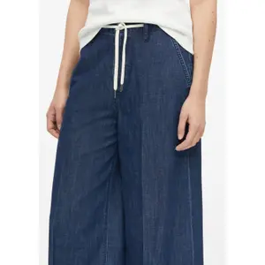 Jeans Regular Fit Hochbund Extra Weites Bein 100% Baumwolle Damen s.Oliver image-3