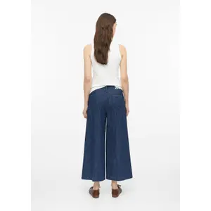 Jeans Regular Fit Hochbund Extra Weites Bein 100% Baumwolle Damen s.Oliver image-4