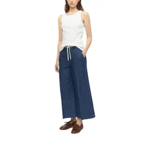 Jeans Regular Fit Hochbund Extra Weites Bein 100% Baumwolle Damen s.Oliver image-6