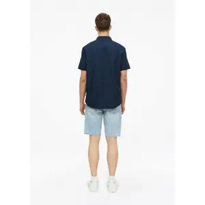 Chemise classique avec col italien et poche poitrine s.Oliver image-4