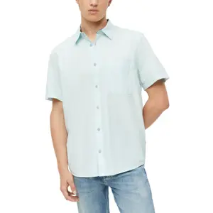 Chemise classique avec col italien et poche poitrine s.Oliver image-6