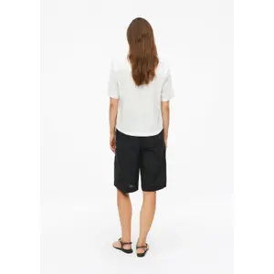 Blusa fluida em viscose misturada com franzidos e impressão integral senhora s.Oliver image-4
