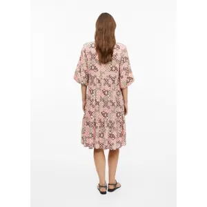 Robe en V-Ausschnitt mit Rüschendetails, lässige Passform für Damen s.Oliver image-4