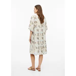 Robe en V-Ausschnitt mit Rüschendetails, lässige Passform für Damen s.Oliver image-4