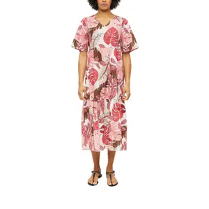 Damen Lange Fließende Kleid mit Allover-Druck s.Oliver image-2