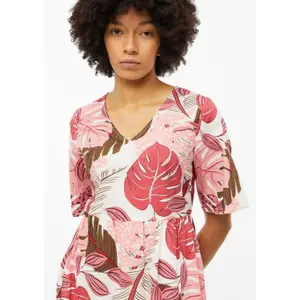 Damen Lange Fließende Kleid mit Allover-Druck s.Oliver image-3