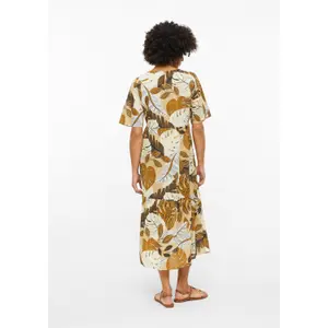 Damen Lange Fließende Kleid mit Allover-Druck s.Oliver image-4