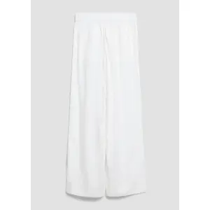 Hose aus Mischleinen mit Falten und hoher Taille für Damen s.Oliver image-4