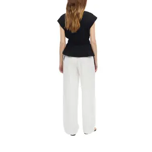 Hose aus Mischleinen mit Falten und hoher Taille für Damen s.Oliver image-5