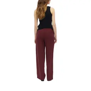 Hose aus Mischleinen mit Falten und hoher Taille für Damen s.Oliver image-5