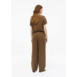 Hose aus Mischleinen mit Falten und hoher Taille für Damen s.Oliver image-4