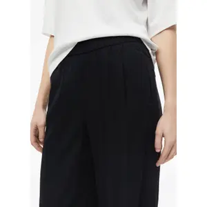 Hose aus Mischleinen mit Falten und hoher Taille für Damen s.Oliver image-3