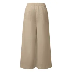 Pantalon Relaxed fit hoge taille Wijde Pijpen popeline dames s.Oliver image-1