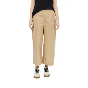 Pantalon Relaxed fit hoge taille Wijde Pijpen popeline dames s.Oliver image-2