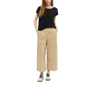 Pantalon Relaxed fit hoge taille Wijde Pijpen popeline dames s.Oliver image-6