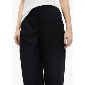 Pantalon Relaxed fit hoge taille Wijde Pijpen popeline dames s.Oliver image-3