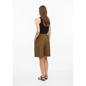 Bermuda de talle alto corte relajado mujer s.Oliver image-4