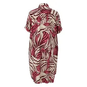 Fließendes Kleid aus Viskose-Mix mit gerüschten Details für Damen s.Oliver image-1
