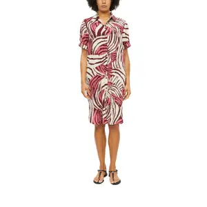 Fließendes Kleid aus Viskose-Mix mit gerüschten Details für Damen s.Oliver image-2