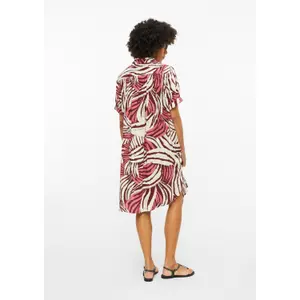 Fließendes Kleid aus Viskose-Mix mit gerüschten Details für Damen s.Oliver image-4