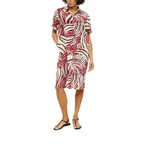 Fließendes Kleid aus Viskose-Mix mit gerüschten Details für Damen s.Oliver image-6