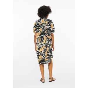 Fließendes Kleid aus Viskose-Mix mit gerüschten Details für Damen s.Oliver image-4