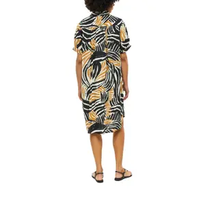 Fließendes Kleid aus Viskose-Mix mit gerüschten Details für Damen s.Oliver image-5