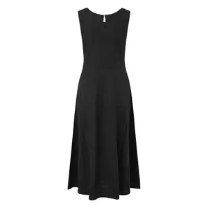 Damen Leinen-Mischung Midi Kleid mit Seitentaschen s.Oliver image-1