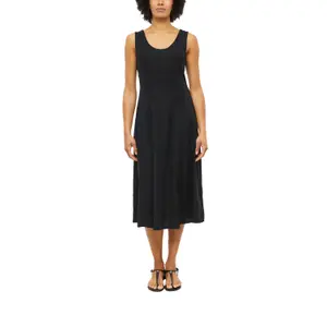 Damen Leinen-Mischung Midi Kleid mit Seitentaschen s.Oliver image-2