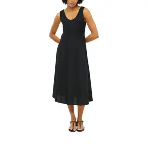 Damen Leinen-Mischung Midi Kleid mit Seitentaschen s.Oliver image-6