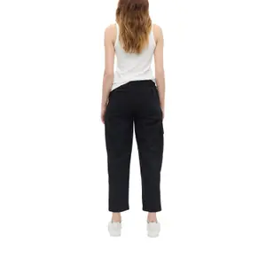 Hochgeschnittener Cargo-Style Hosen für Damen, Gerade Beine, Gemischte Leinen s.Oliver image-5