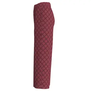 Pantalon culotte à motifs taille haute et ceinture élastique femme s.Oliver image-3