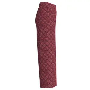 Pantalon culotte à motifs taille haute et ceinture élastique femme s.Oliver image-4