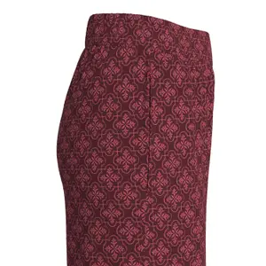 Pantalon culotte à motifs taille haute et ceinture élastique femme s.Oliver image-5