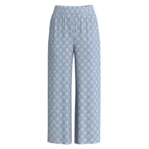 Pantalon culotte à motifs taille haute et ceinture élastique femme s.Oliver image-1