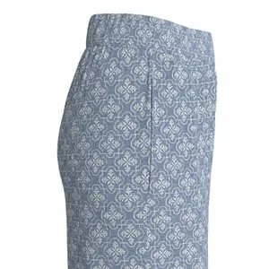 Pantalon culotte à motifs taille haute et ceinture élastique femme s.Oliver image-5