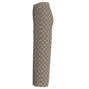 Pantalon culotte à motifs taille haute et ceinture élastique femme s.Oliver image-2