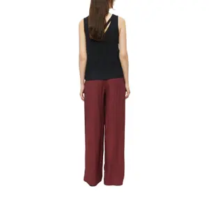 Wide Fit High Waist Casual Trousers Viscose Blend Women's s.Oliver image-5