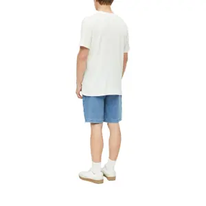 Mid-Rise High-Waisted Straight Leg Denim Shorts with Elasticated Waist s.Oliver Detroit image-5