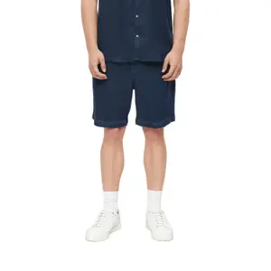 Mid-Rise High-Waisted Straight Leg Denim Shorts with Elasticated Waist s.Oliver Detroit image-2