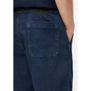 Mid-Rise High-Waisted Straight Leg Denim Shorts with Elasticated Waist s.Oliver Detroit image-3