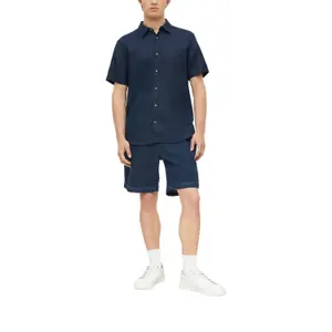 Mid-Rise High-Waisted Straight Leg Denim Shorts with Elasticated Waist s.Oliver Detroit image-6