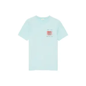 T-shirt med tryk foran og rund hals barn s.Oliver image-2