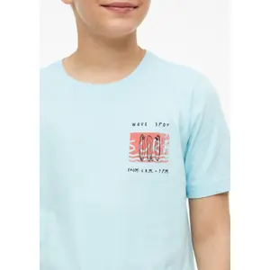 T-shirt med tryk foran og rund hals barn s.Oliver image-5