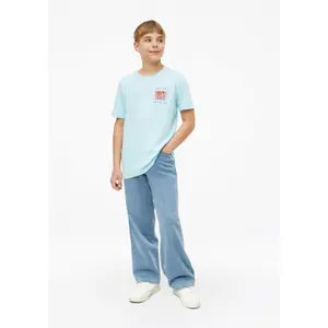 T-shirt med tryk foran og rund hals barn s.Oliver image-6
