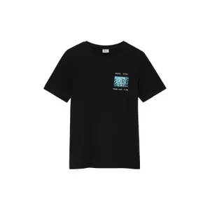 T-shirt med tryk foran og rund hals barn s.Oliver image-2