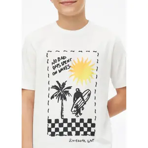 T-shirt από jersey με εναλλασσόμενο σχέδιο παιδί s.Oliver image-5